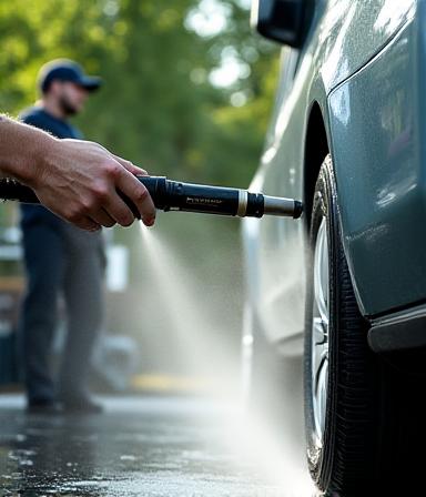 Eco-friendly car washing